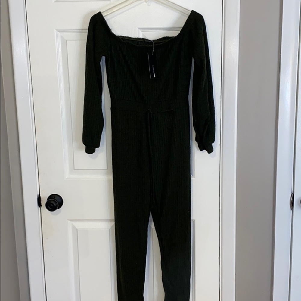 Fashion Nova Off The Shoulder Jumpsuit